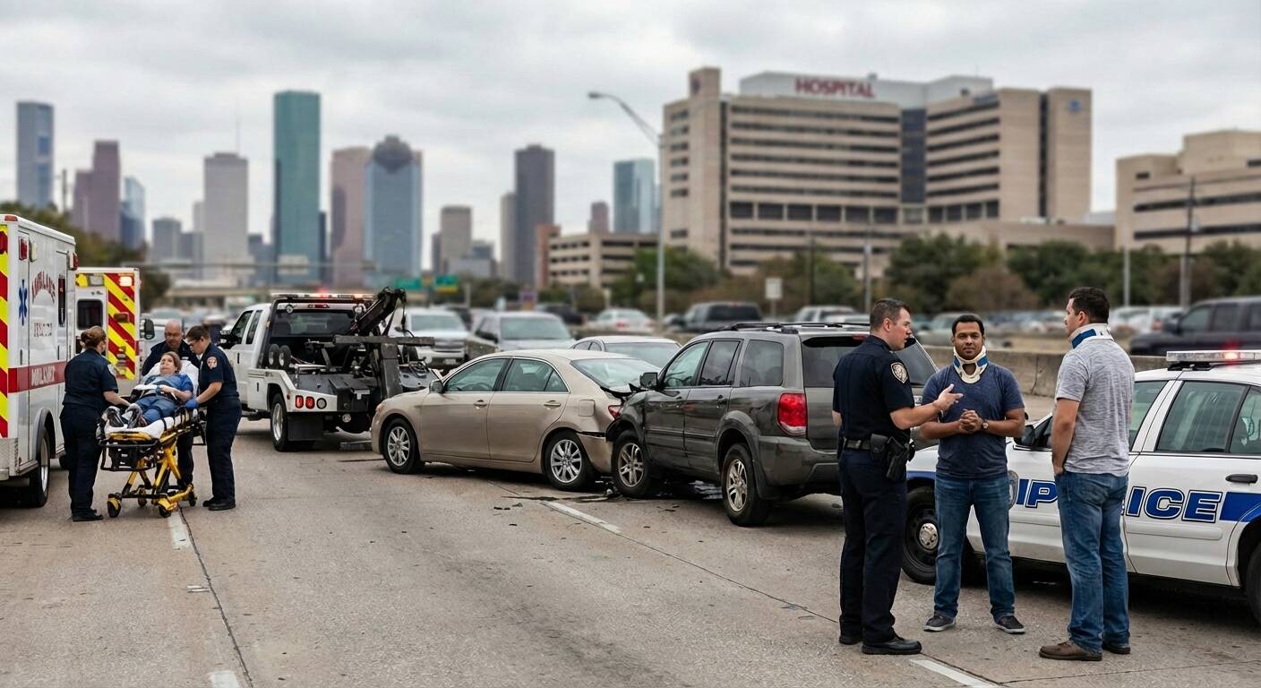 Evidence that can impact a car accident settlement amount in Houston