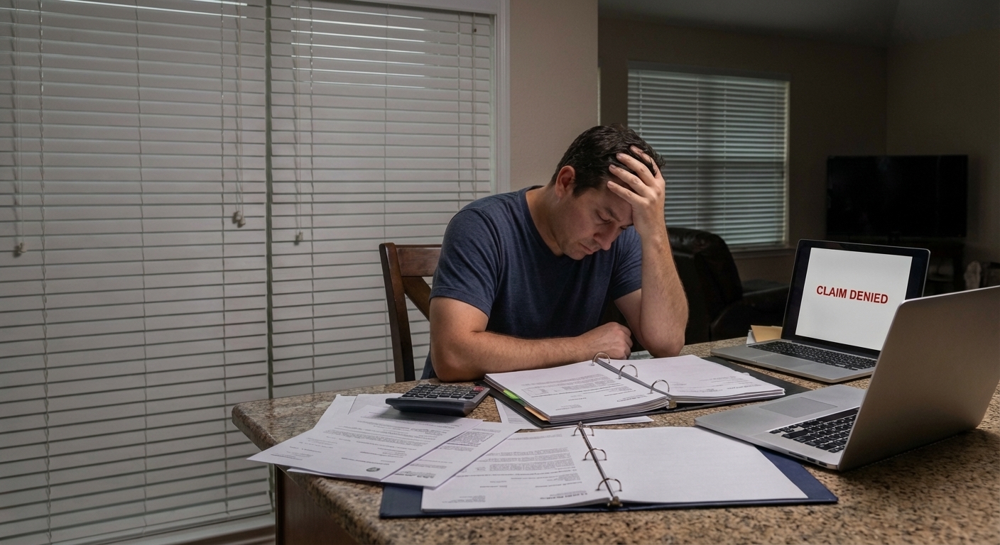 Insurance company acting in bad faith in Houston causing financial and emotional distress