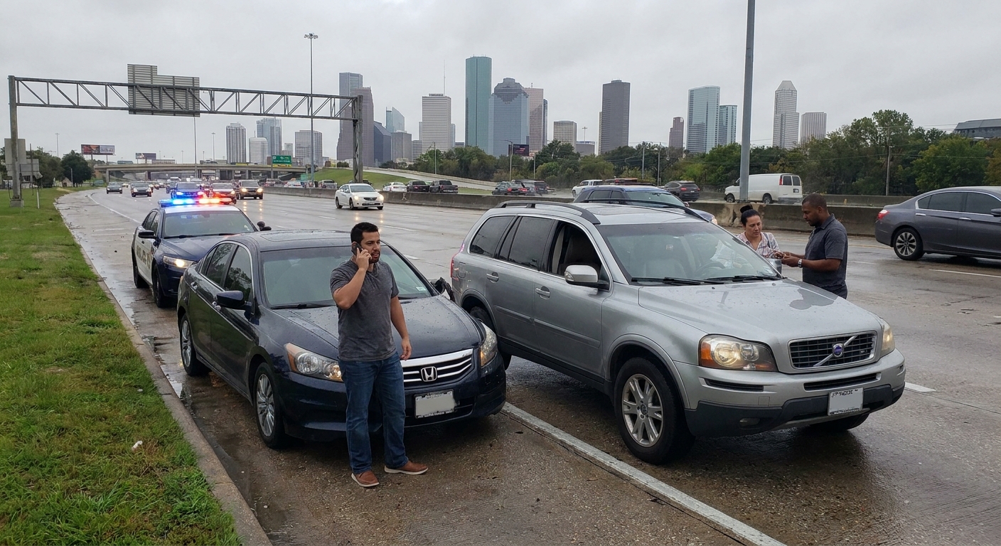 Can You Still File a Claim If You Were Partly at Fault in Houston?